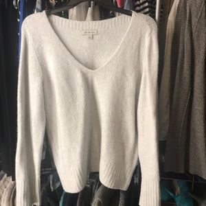 Calvin Klein white/gray sweater